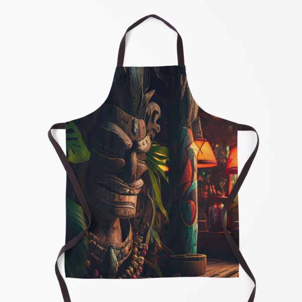 Item preview, Tiki bar illustration designed and sold by RK - Shop.