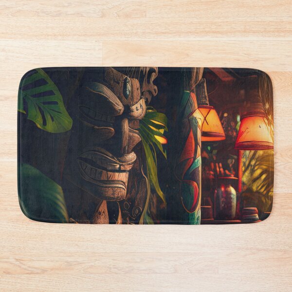 Item preview, Tiki bar illustration designed and sold by RK - Shop.