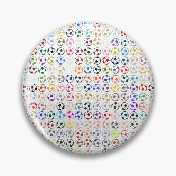 Item preview, Abstract Multi Color Football Soccer Ball Pattern  designed and sold by Pixel4Art.