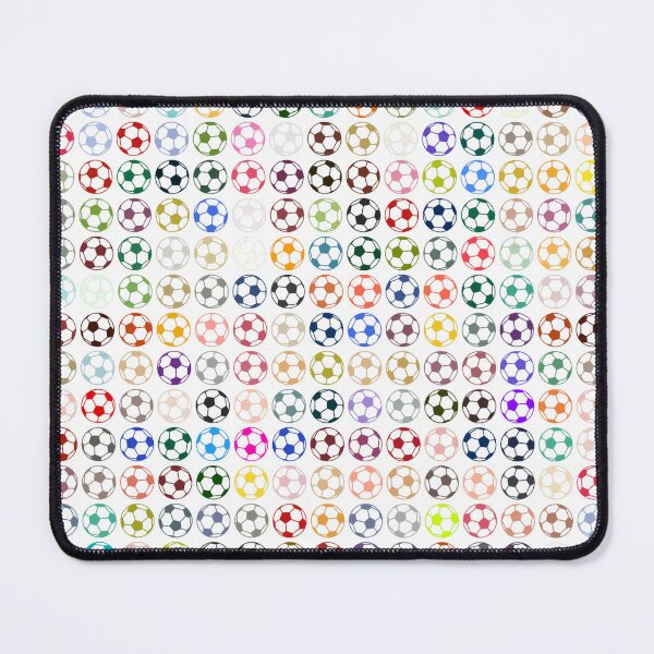 Item preview, Abstract Multi Color Football Soccer Ball Pattern designed and sold by Pixel4Art.
