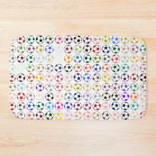 Item preview, Abstract Multi Color Football Soccer Ball Pattern  designed and sold by Pixel4Art.