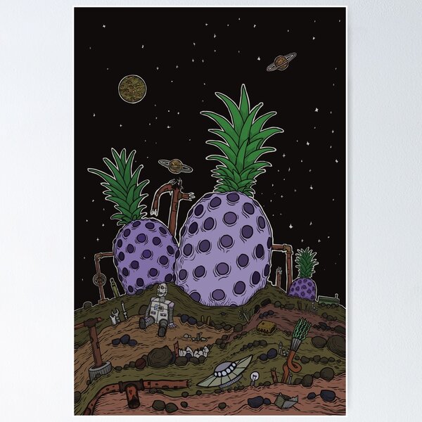 Item preview, Piña en el espacio designed and sold by Michaela Malcomess.