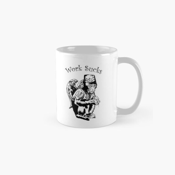 Item preview, Work Sucks - Flying Monkey designed and sold by happynerdyshirt.