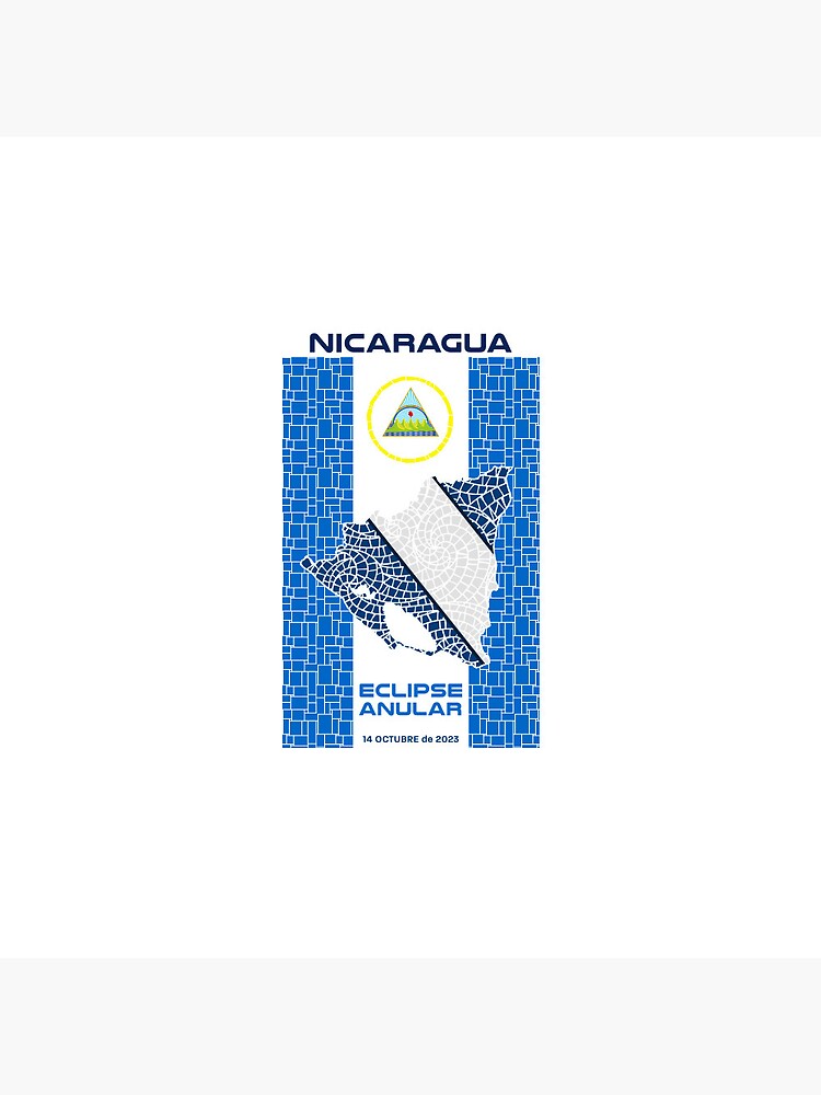 Thumbnail 3 of 3, Pin, Nicaragua Annular Eclipse 2023 designed and sold by Eclipse2024.