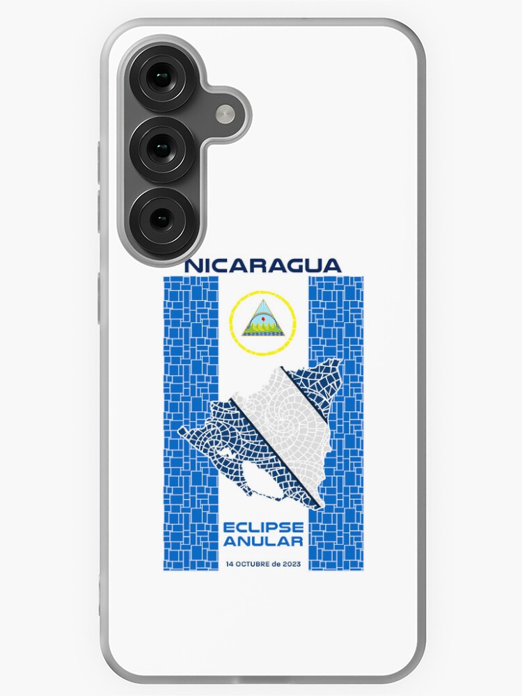 Thumbnail 1 of 4, Samsung Galaxy Phone Case, Nicaragua Annular Eclipse 2023 designed and sold by Eclipse2024.