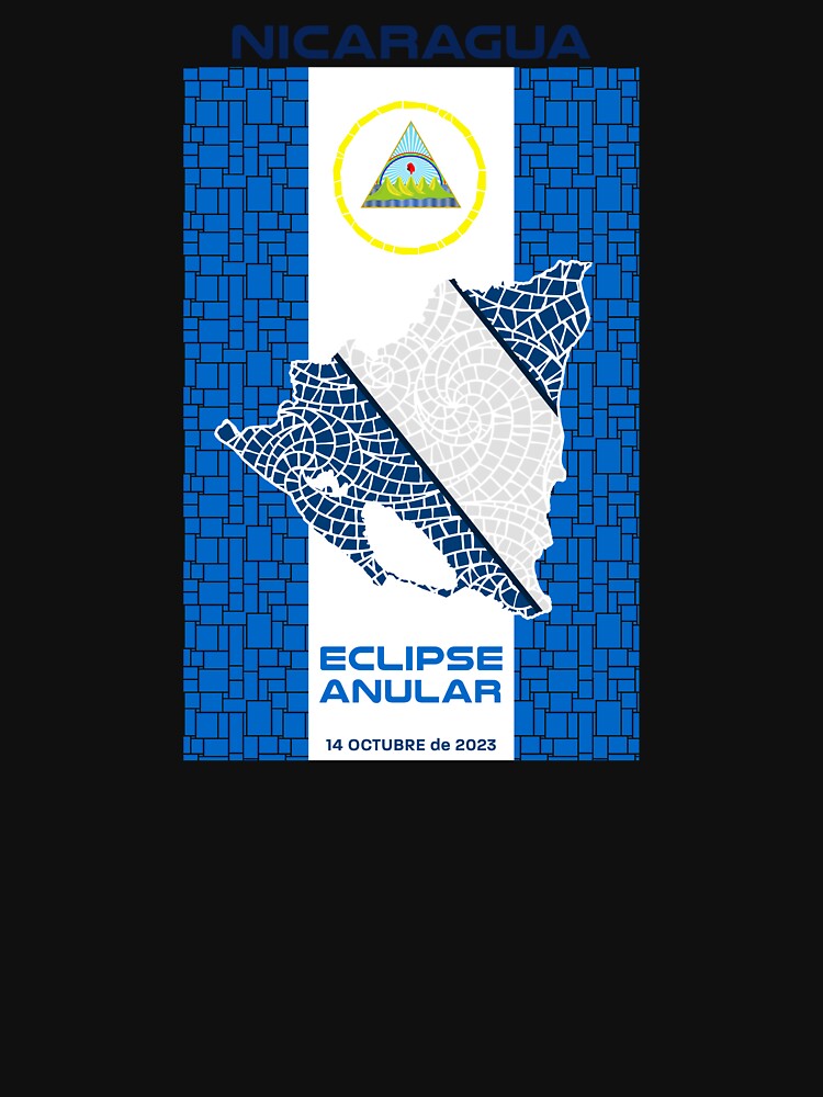 Thumbnail 7 of 7, Active T-Shirt, Nicaragua Annular Eclipse 2023 designed and sold by Eclipse2024.