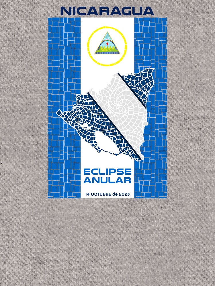 Thumbnail 5 of 5, Lightweight Hoodie, Nicaragua Annular Eclipse 2023 designed and sold by Eclipse2024.