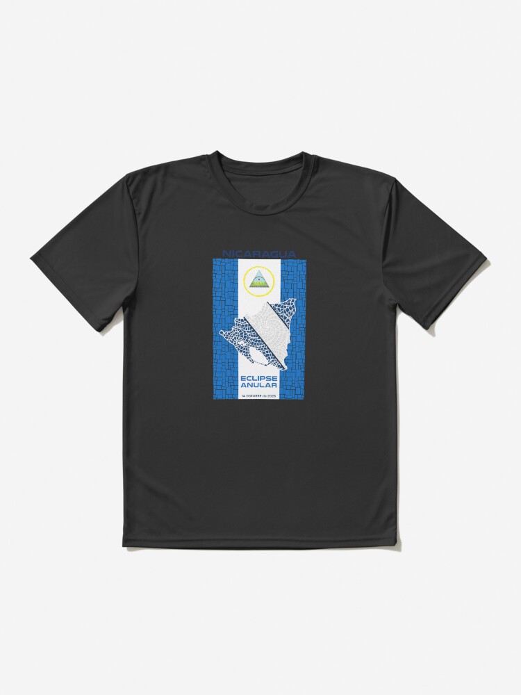 Thumbnail 2 of 7, Active T-Shirt, Nicaragua Annular Eclipse 2023 designed and sold by Eclipse2024.