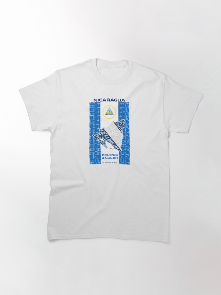 Thumbnail 3 of 7, Classic T-Shirt, Nicaragua Annular Eclipse 2023 designed and sold by Eclipse2024.