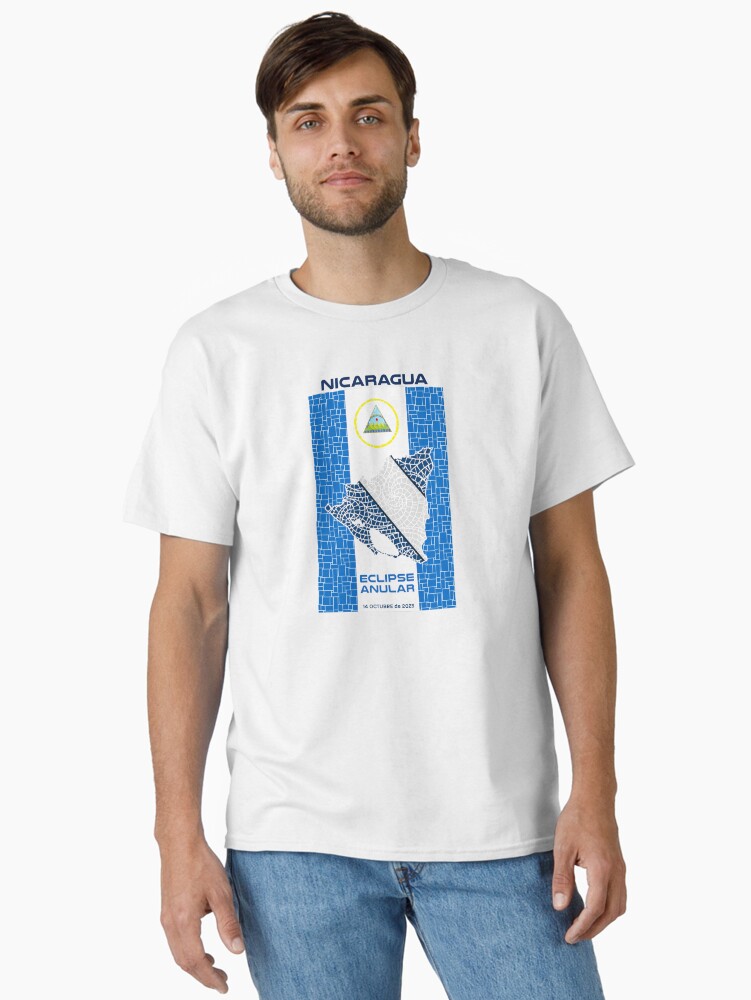 Thumbnail 1 of 7, Classic T-Shirt, Nicaragua Annular Eclipse 2023 designed and sold by Eclipse2024.