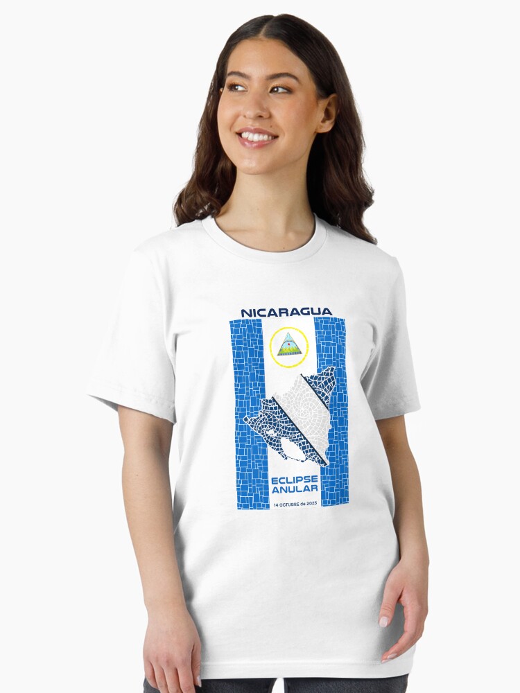 Thumbnail 2 of 7, Essential T-Shirt, Nicaragua Annular Eclipse 2023 designed and sold by Eclipse2024.