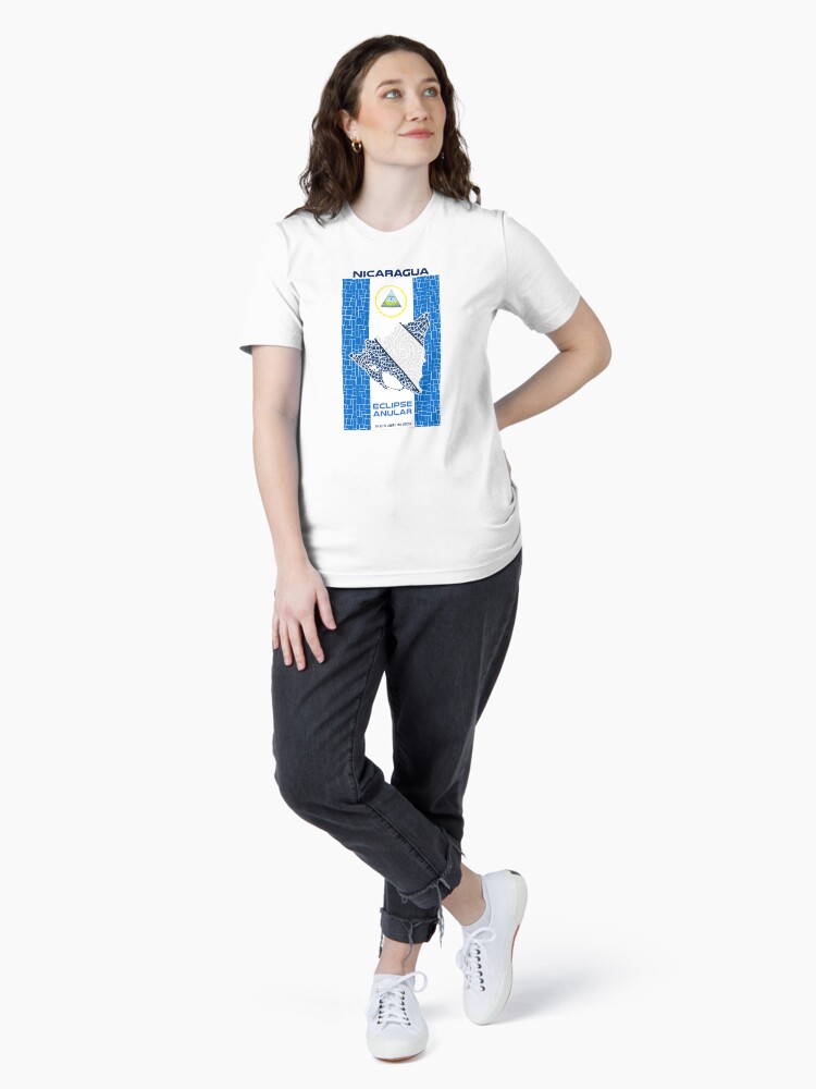 Thumbnail 4 of 7, Essential T-Shirt, Nicaragua Annular Eclipse 2023 designed and sold by Eclipse2024.