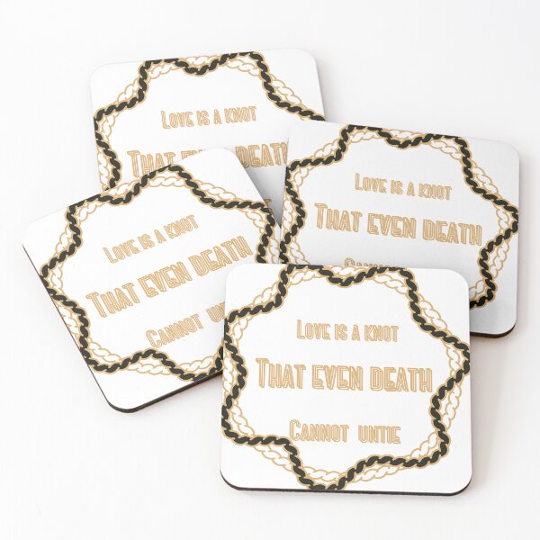 Item preview, Love is a knot that even death cannot untie  designed and sold by Lessonsprint.