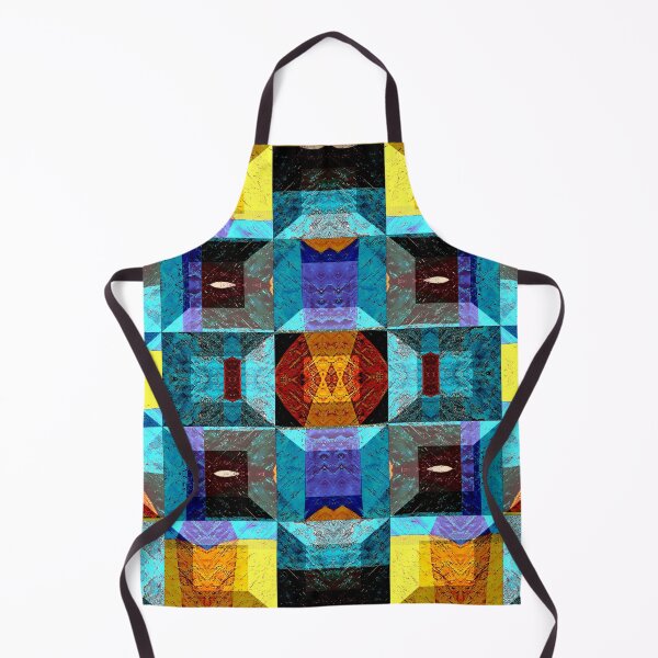 Item preview,  POWERFUL LUMINOUS RADIAL COSMIC LABYRINTH PATCHWORK -  SPIRITUAL AWAKENING CUBIC GEOMETRIC ART PATTERN IN DEEP* designed and sold by Ralek.