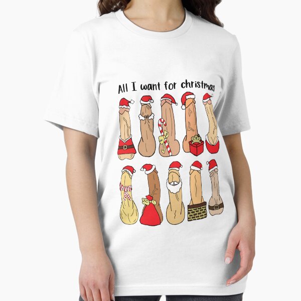 Item preview, All I Want For Christmas Is Dick Funny designed and sold by kenishahembree.