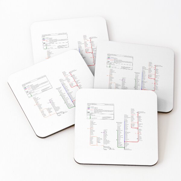 Item preview, non geo stop map for mnr you are a train enjoyer too I see designed and sold by silkpark.