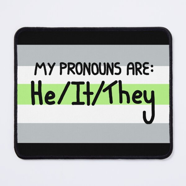 Item preview, Agender he it they designed and sold by AmIAnAngelYet.