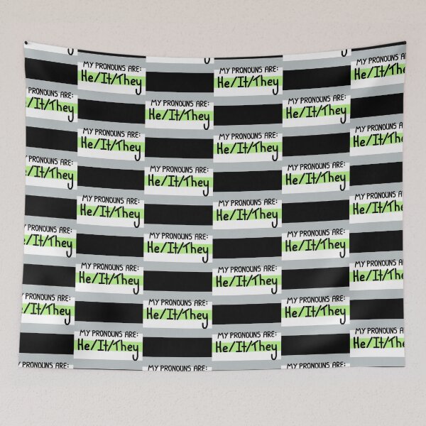 Item preview, Agender he it they designed and sold by AmIAnAngelYet.