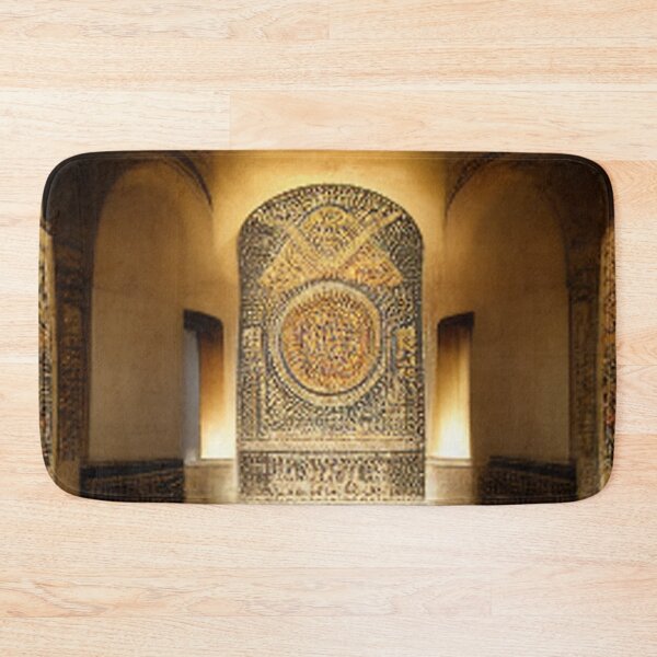 Item preview, mosaic of Al-Hamra Palace /castle and ancient Arab Islamic architecture spain designed and sold by MaissaArt.