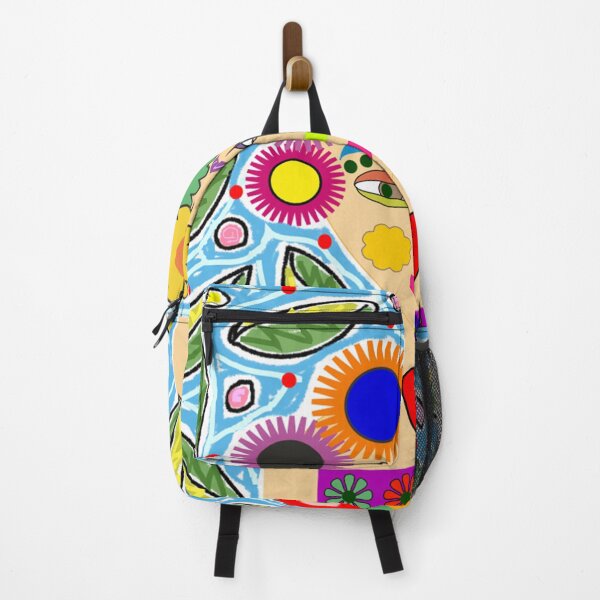 Item preview, Funky Flower Lady with Leaves designed and sold by jantulov.