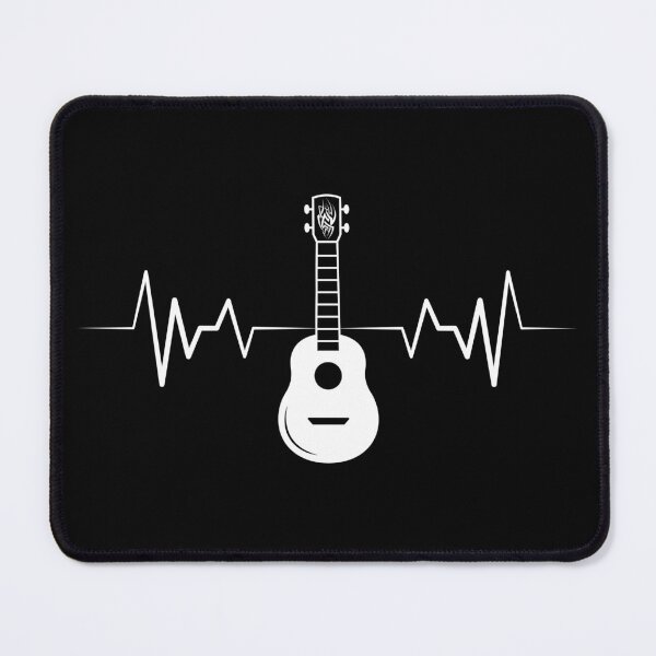 Item preview, ukulele player Heartbeat Line designed and sold by SwifTech.