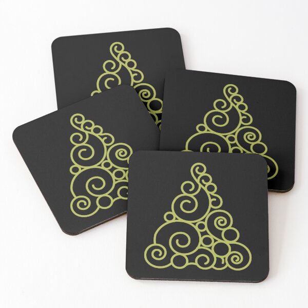 Item preview, Swirly Christmas Tree Design designed and sold by PrintPortal.