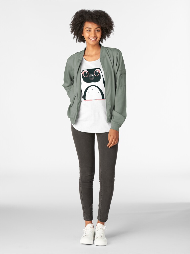 Alternate view of African Penguin - 50% of profits to charity Premium Scoop T-Shirt