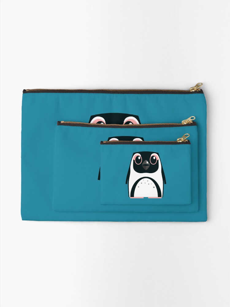Alternate view of African Penguin - 50% of profits to charity Zipper Pouch