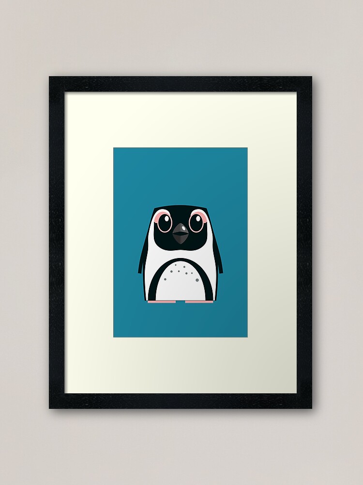 Alternate view of African Penguin - 50% of profits to charity Framed Art Print