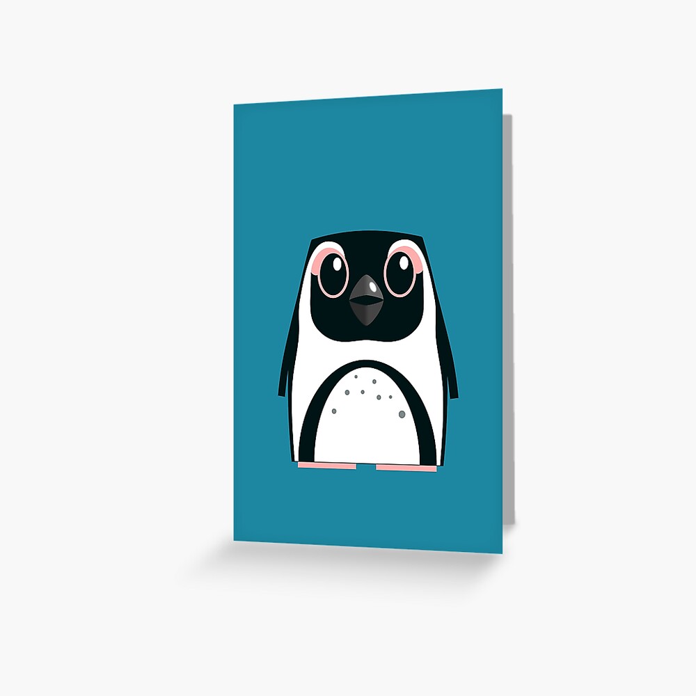 African Penguin - 50% of profits to charity Greeting Card
