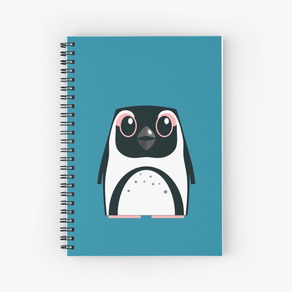 African Penguin - 50% of profits to charity Spiral Notebook