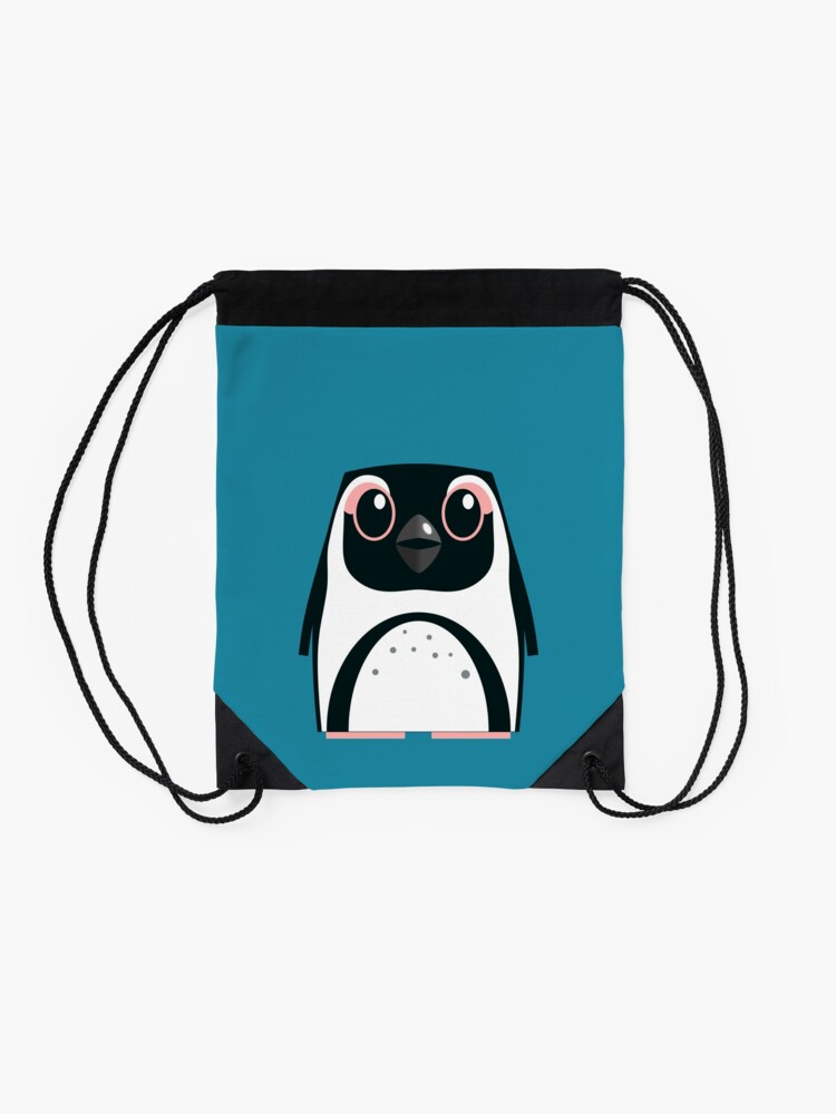 Alternate view of African Penguin - 50% of profits to charity Drawstring Bag