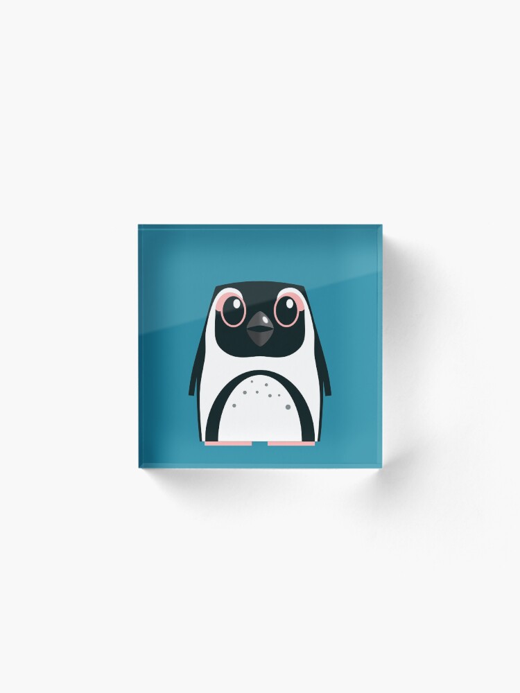Alternate view of African Penguin - 50% of profits to charity Acrylic Block