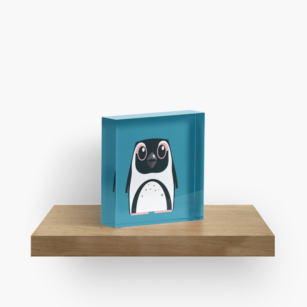 African Penguin - 50% of profits to charity Acrylic Block