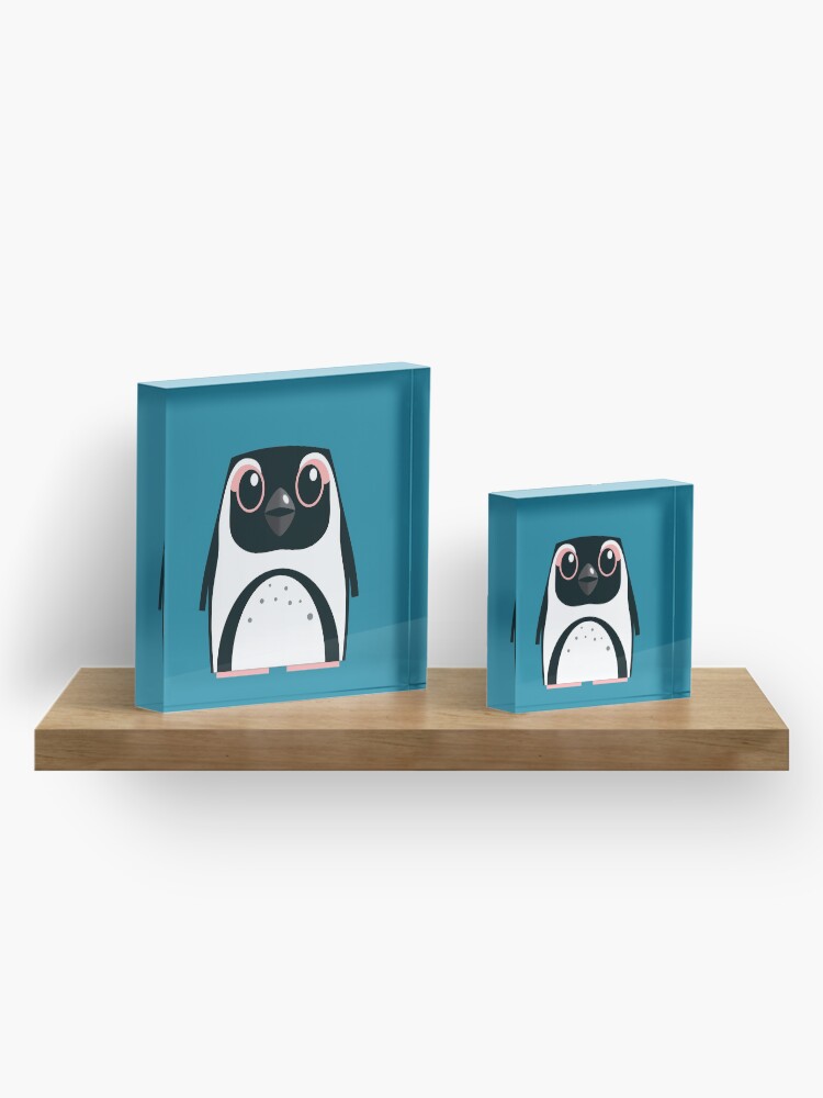Alternate view of African Penguin - 50% of profits to charity Acrylic Block