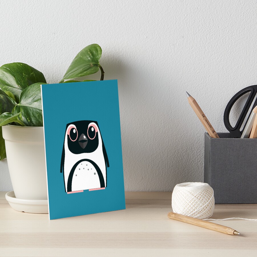 African Penguin - 50% of profits to charity Art Board Print
