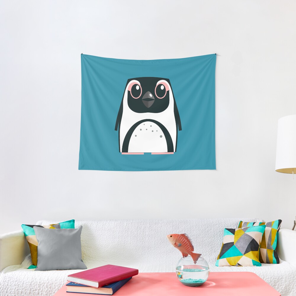 African Penguin - 50% of profits to charity Tapestry