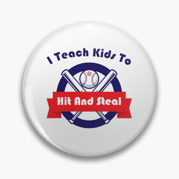 Item preview,  I Teach Kids to Hit and Steal | Baseball Coach designed and sold by Jadir.