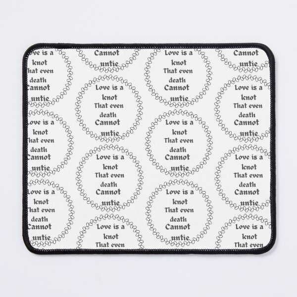 Item preview, Love is a knot that even death cannot untie  designed and sold by Lessonsprint.