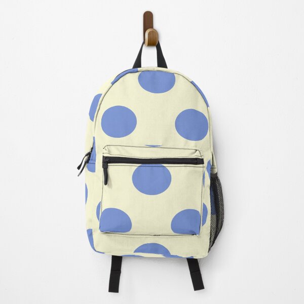 Item preview, Large DANUBE BLUE and CREAM POLKA DOTS designed and sold by RachelMacht.