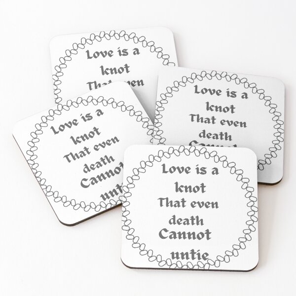 Item preview, Love is a knot that even death cannot untie  designed and sold by Lessonsprint.