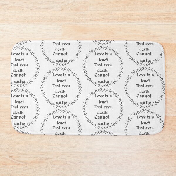 Item preview, Love is a knot that even death cannot untie  designed and sold by Lessonsprint.
