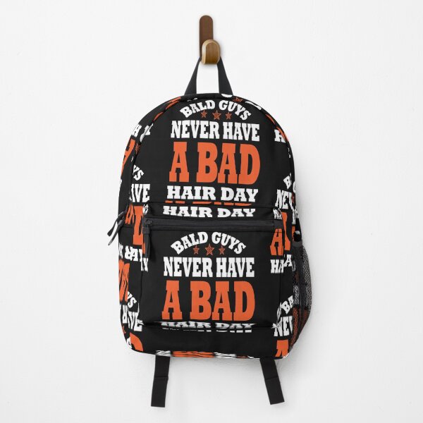 Item preview, Bald guys never have a bad hair day designed and sold by hamzablk.