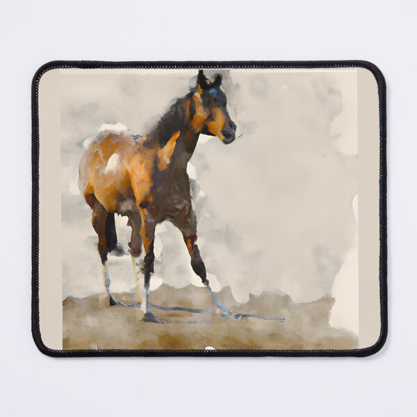 Item preview, American paint horse, Watercolor horse art, Pleasure horse, Pinto horse, standardbred, horse remembrance, equestrian pony designed and sold by Artsareus.