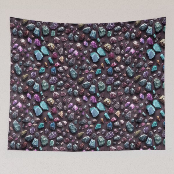 Item preview, Realistic, beautiful 3D texture with gem stones designed and sold by annamiss.