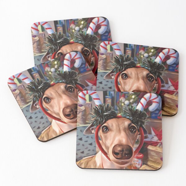 Item preview, Christmas Whippet designed and sold by Kenneth Shinabery.