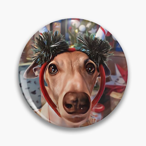 Item preview, Christmas Whippet designed and sold by Kenneth Shinabery.