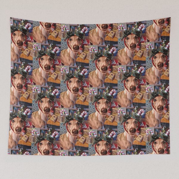 Item preview, Christmas Whippet designed and sold by Kenneth Shinabery.