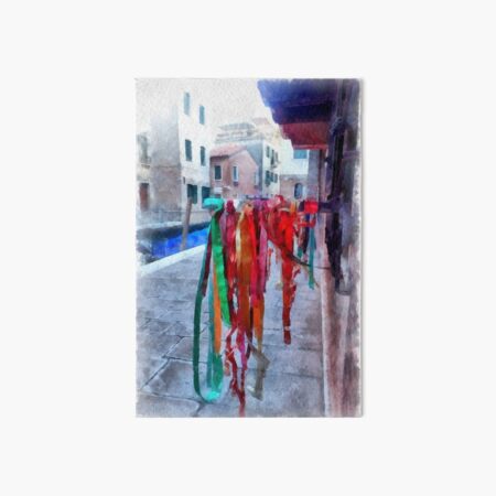 Ribbons in Venice, Italy Art Board Print