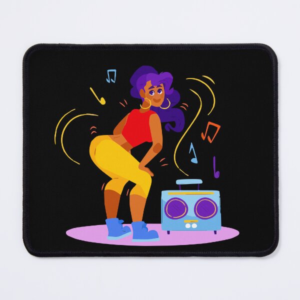 Item preview, Girl dancing on loud music designed and sold by Right-Fit27.